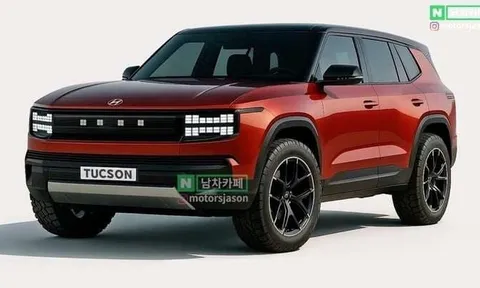Bản phác thảo của Hyundai Tucson thế hệ mới vừa xuất hiện: Thiết kế vuông vức 'hao hao' SantaFe, bỏ động cơ diesel, giá khoảng 624 triệu đồng