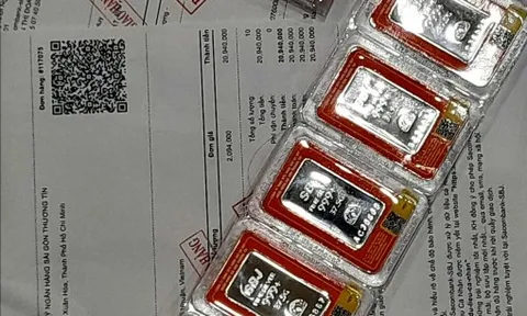 Giá bạc lên cao nhất trong vòng 45 năm qua