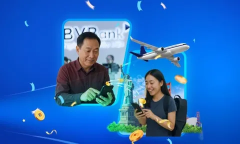 Đến BVBank chuyển tiền du học không phí – cơ hội trúng quà như ý