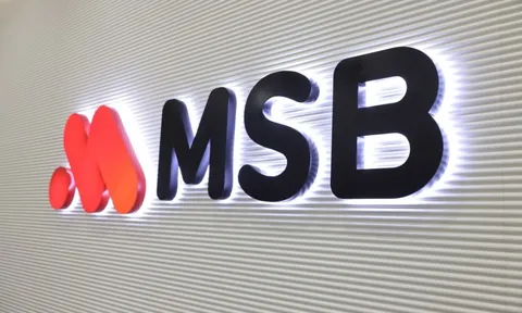 MSB lãi hơn 4.760 tỷ đồng sau 9 tháng, CASA tăng quý thứ 4 liên tiếp