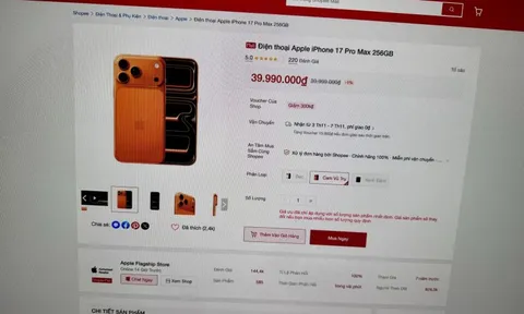 Apple thu hơn 2.500 tỷ đồng trên sàn TMĐT trong quý III/2025, vượt xa Samsung và Xiaomi nhờ sức hút iPhone 17