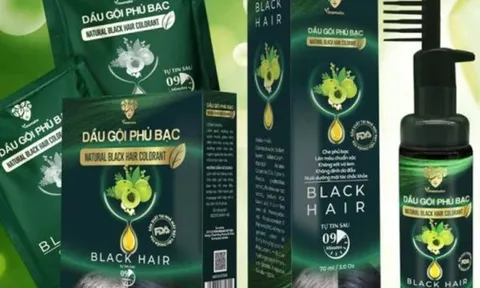 Phát hiện sản phẩm dầu gội phủ bạc là hàng giả, Cục Quản lý Dược ra thông báo