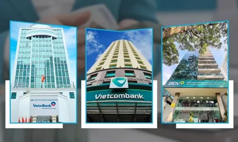 Tín dụng toàn ngành tăng mạnh nhất kể từ 2020: BIDV, Vietcombank, VietinBank chiếm hơn 40% tổng dư nợ