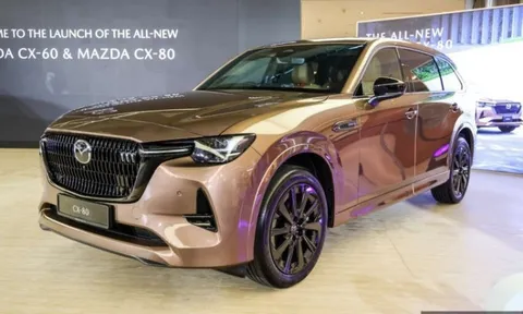 SUV 7 chỗ mới của Mazda hút hồn với kích thước 'đại gia', tiện nghi tương đương xe châu Âu