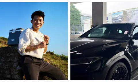 Chờ đợi hơn 1 năm, đại gia Minh Nhựa cũng rước được 'em' SUV Lamborghini: Chạy 60 km không tốn giọt xăng, giá tiền lại cực 'hợp lý'