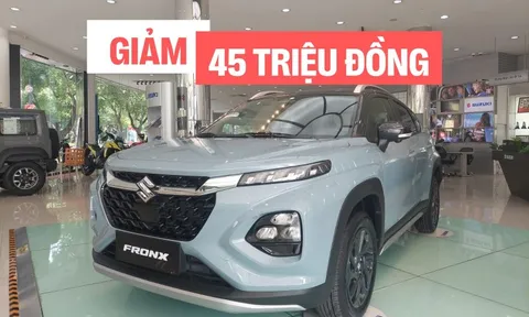 Suzuki Fronx mới ra mắt đã giảm tới 45 triệu đồng tại đại lý: Giá thực tế từ 505 triệu, ‘phả hơi nóng’ lên Raize, Sonet