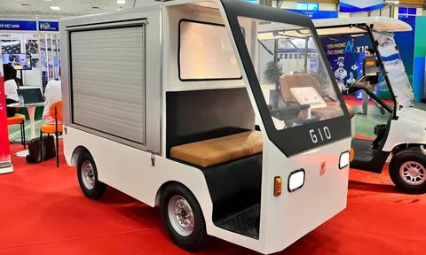 Mẫu xe ô tô điện được thiết kế và chế tạo tại Việt Nam, giá chỉ 35 triệu, thích hợp cho hộ kinh doanh nhỏ, đáp ứng tốt tiêu chí tránh nắng mưa