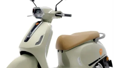 Mẫu xe điện dáng Vespa gây sốt thị trường: Phạm vi 105 km, nhiều công nghệ cao cấp, giá dễ tiếp cận