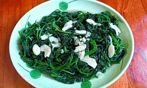 Loại rau từng bị xem cỏ dại, trước chỉ hái cho lợn ăn nay bán 70.000 đồng/kg, thành đặc sản được săn đón