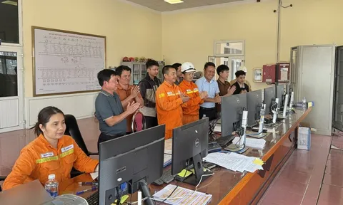 Đóng điện dự án đường dây 220 kV phục vụ nhập khẩu điện từ Lào về Việt Nam