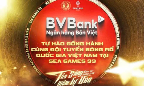 BVBank đồng hành cùng đội tuyển bóng rổ quốc gia Việt Nam tại Sea Games 33