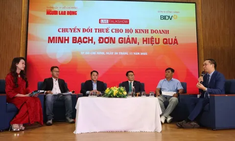 Talkshow "Chuyển đổi thuế cho hộ kinh doanh: Minh bạch, đơn giản, hiệu quả"