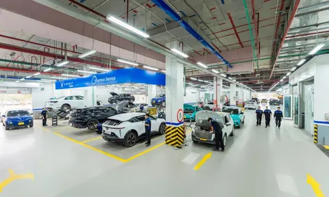 VinFast là hãng xe có nhiều xưởng dịch vụ nhất Việt Nam, cam kết thay thế phụ tùng trong 24 giờ