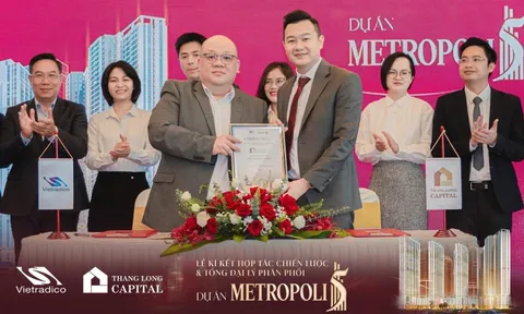 Vietradico - Thăng Long Capital bắt tay khởi động dự án Metropoli5