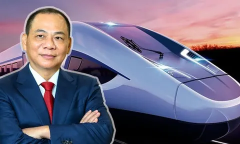 Bộ Xây dựng cho ý kiến về Dự án đường sắt tốc độ cao 153.000 tỷ đồng nối hai siêu dự án của tỷ phú Phạm Nhật Vượng do Vinspeed đề xuất