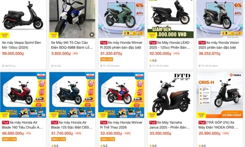 Xe máy bất ngờ thành 'hàng hot' ngày 12/12 trên Shopee, bán gấp 23 lần ngày thường: Người Việt tiết kiệm được 4.000 tỷ đồng