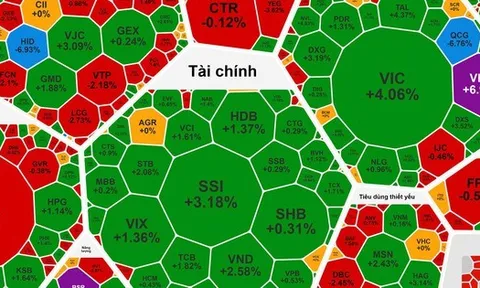 Chứng khoán ngày 19-12: Cổ phiếu họ Vingroup "tím lịm", VN-Index lại vượt 1.700 điểm