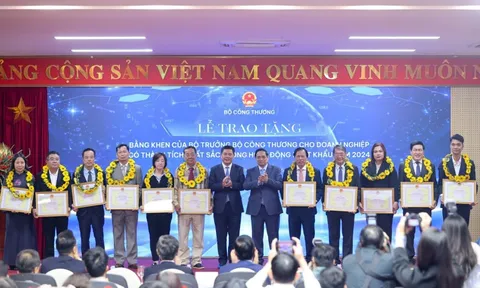 Vinamilk được Bộ Công Thương vinh danh doanh nghiệp xuất khẩu tiêu biểu