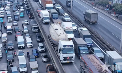 Xe tải và container sẽ không được đi vào Vành đai 3 trong khung giờ cao điểm từ 1/1/2026
