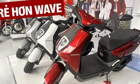 Honda ICON e: giảm giá kỷ lục tại đại lý: Thực tế còn 17 triệu đồng, rẻ hơn cả Wave, đầy điện đủ chạy Hà Nội - Ninh Bình