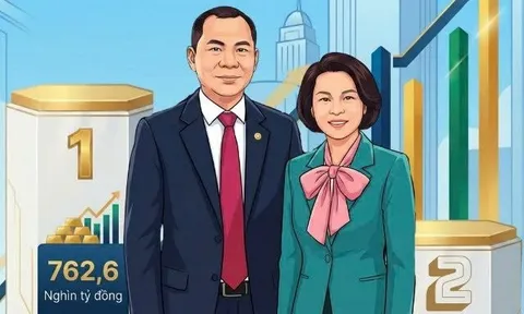 Vợ chồng tỷ phú Phạm Nhật Vượng chính thức trở thành 2 người giàu nhất và nhì TTCK Việt Nam, bỏ xa những người còn lại