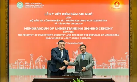 Vingroup nhảy vào Uzbekistan: Được cam kết quỹ đất 1.000 ha tại thủ đô