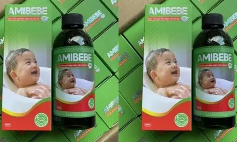 Một loại sữa tắm cho trẻ em bị Cục Quản lý Dược hỏa tốc thu hồi toàn quốc