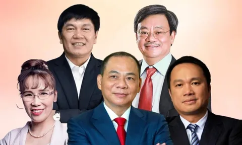 Tài sản của 5 người giàu nhất Việt Nam