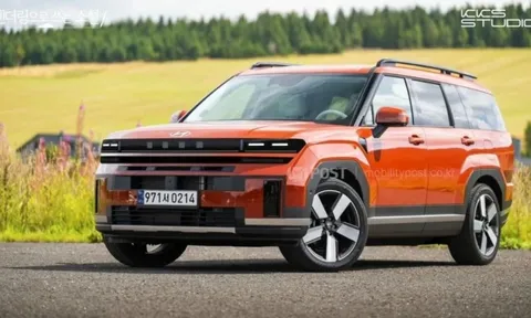 Lộ diện bản facelift 'sửa sai' của Santa Fe: SUV quốc dân sắp chạy điện theo cách chưa từng có?