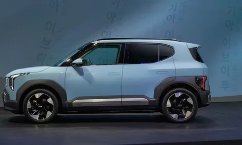 KIA bán mẫu SUV điện ‘giá rẻ như cho’: Thiết kế khỏe khoắn, hỗ trợ đỗ xe tự động từ xa, pin chạy xa tới 448km/1 lần sạc