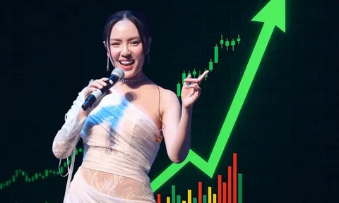 Ca sĩ Phương Linh bất ngờ khoe lãi 43% từ chứng khoán, "ôm" VHM từ giá 47, vào đúng "sóng" cổ phiếu DNNN, viễn thông