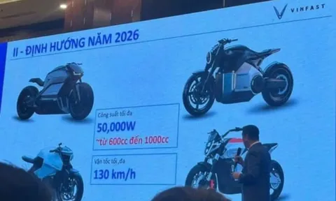 VinFast chơi lớn năm 2026: Sắp tung 'quái thú' điện mạnh ngang ngửa Z1000?