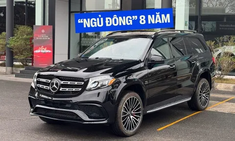 Mercedes-AMG GLS 63 'phủ bụi' gần một thập kỷ tại cảng tái xuất: Xe mới 100%, giá rẻ bất ngờ cho dân chơi sưu tầm