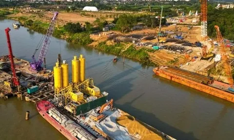 DN thi công cầu Bãi Cháy với công nghệ phức tạp, chưa từng có ở Việt Nam trúng thi công cầu vượt sông Hồng, nối khu phố cổ với Long Biên