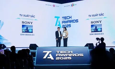 SONY BRAVIA 8 II được vinh danh “TV Xuất Sắc” tại Tech Awards 2025