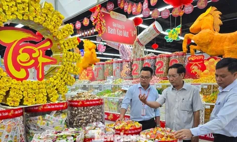 Bộ Công Thương kiểm tra hàng Tết tại Cần Thơ