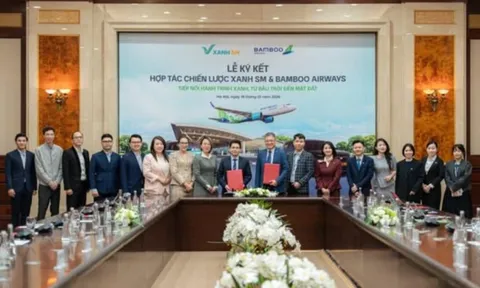 Xanh SM ‘bắt tay’ Bamboo Airways: Tham vọng từ mặt đất tới bầu trời