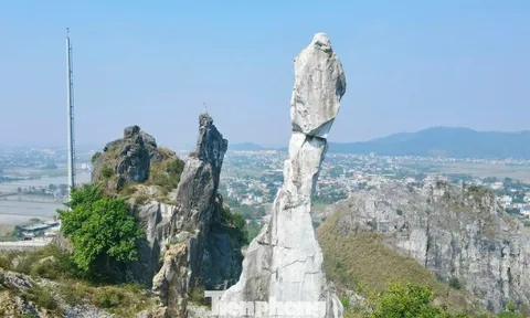 Chủ đầu tư nói về diện mạo ‘sáng trắng’ của hòn Vọng Phu sau khi gia cố 17 tỷ đồng