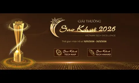 Phát động Giải thưởng Sao Khuê 2026: Thiết kế lại theo hướng Sao Khuê thế hệ mới