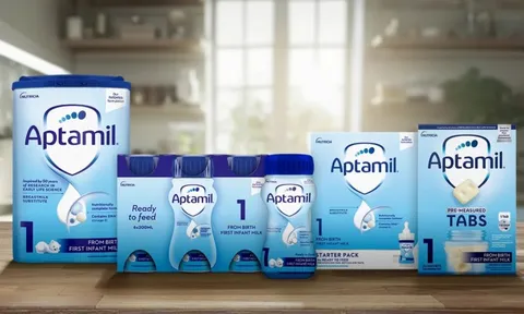 Lô sữa Aptamil hạn 2026 bị thu hồi gấp: Phát hiện vi khuẩn không bị tiêu diệt khi đun sôi
