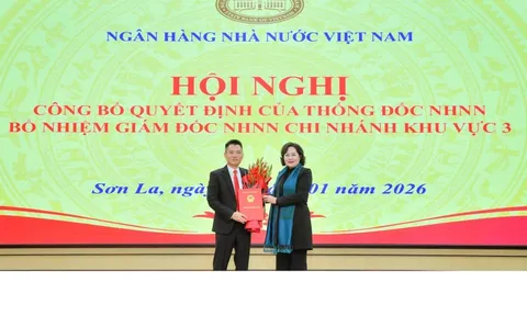 Ông Trịnh Công Văn được bổ nhiệm làm Giám đốc NHNN Khu vực 3