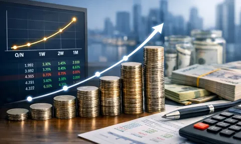 Vì sao lãi suất liên ngân hàng kỳ hạn một tháng vẫn cao khi qua đêm đã giảm?