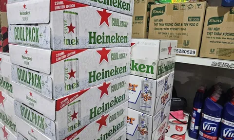 Giá bia Tết bắt đầu tăng, người bán ngại trữ hàng
