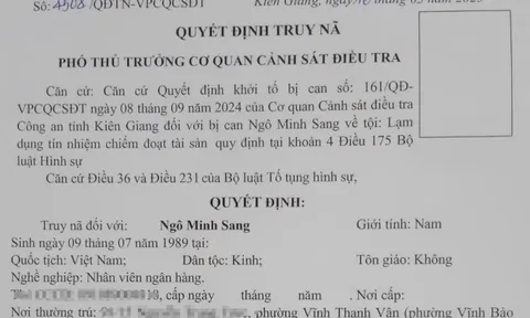 Cựu Giám đốc ngân hàng chiếm đoạt tiền tỷ chính thức ra đầu thú