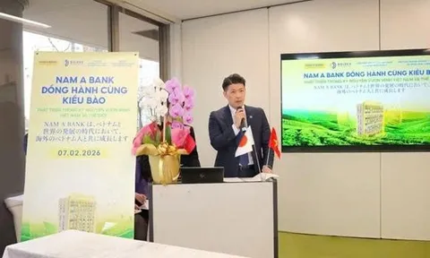 Nam A Bank (NAB) đồng hành cùng kiều bào xây dựng đất nước hùng cường