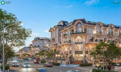 The Legend Shophouse: Khi kiến trúc giao thương hòa cùng nhịp sống tinh hoa