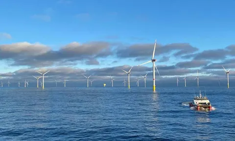 Cột mốc mới cho dự án điện gió ngoài khơi 1,1 GW