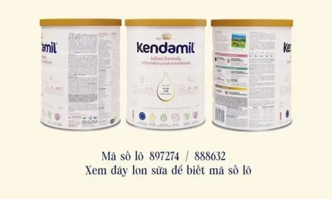 Sữa Kendamil bị thu hồi: Người tiêu dùng Việt Nam cần kiểm tra ngay mã số lô trên hộp sữa