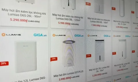 Miền Bắc bước vào cao điểm nồm ẩm, máy hút ẩm giá mềm lên ngôi