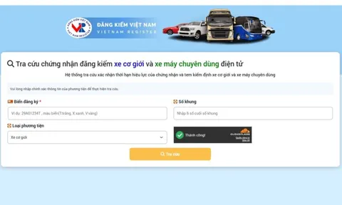 Hướng dẫn chi tiết cách tra cứu giấy chứng nhận đăng kiểm điện tử từ Cục Đăng kiểm